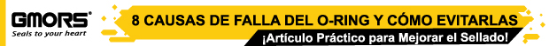 8 Causas Principales de Falla en los O-Rings y Métodos de Prevención – ¡Lectura Obligatoria para Mejorar el Rendimiento del Sellado!